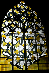 windows in church of St. Gildard, Nevers